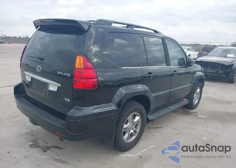 2006 Lexus Gx 470 z USA, uszkodzony, nr VIN JTJBT20X760103088